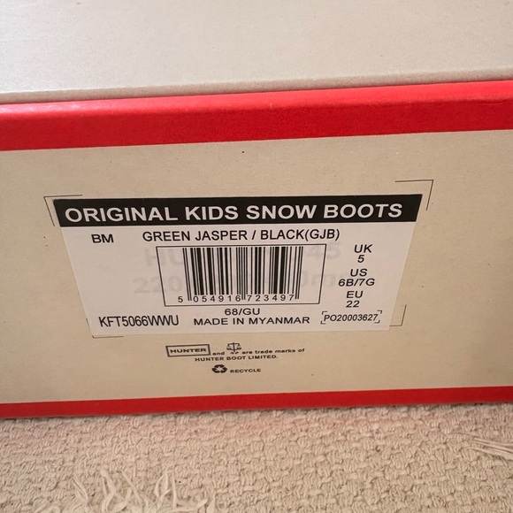 HUNTER SNOW BOOTS! toddler - Picture 4 of 6